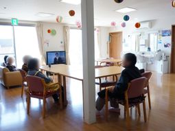 共有スペースの日常風景