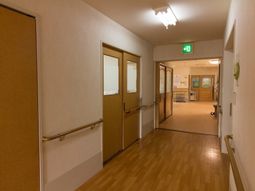 清潔感のある廊下