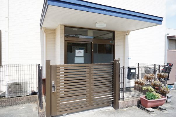 清潔なエントランス