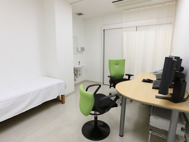 休憩室の個室  