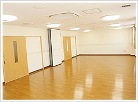 自然光豊かな室内