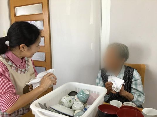 和やかな会話の場