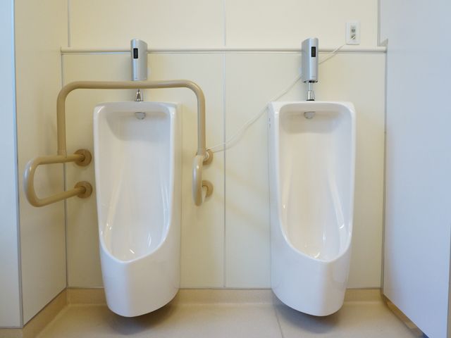 バリアフリー対応のトイレ