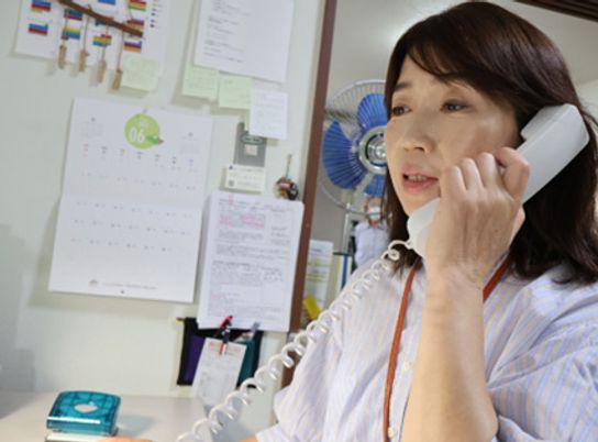 スタッフの様子