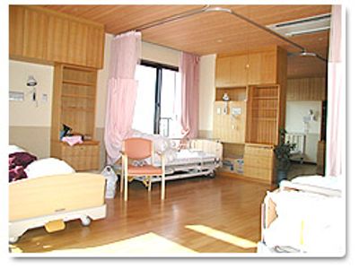 ゆったりとした居室
