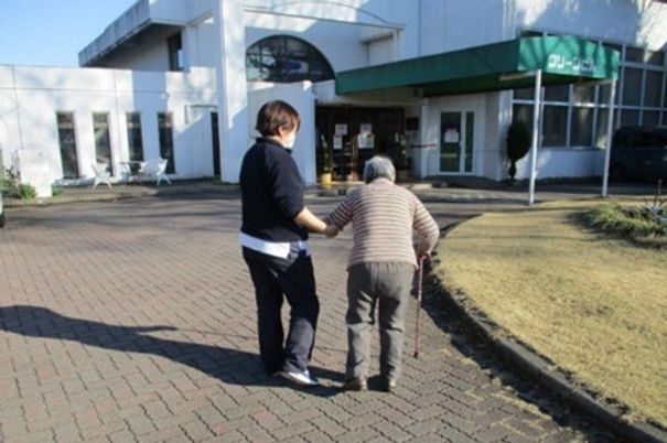 エントランスでの様子