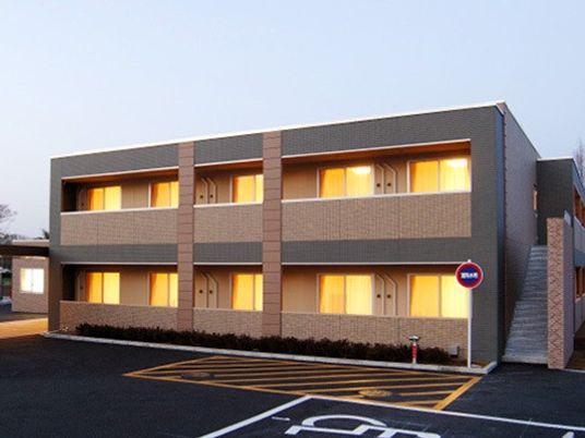 2階建ての外観  
