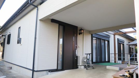 温かみのある外観