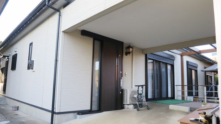 温かみのある外観