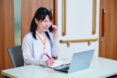 スタッフ業務の様子