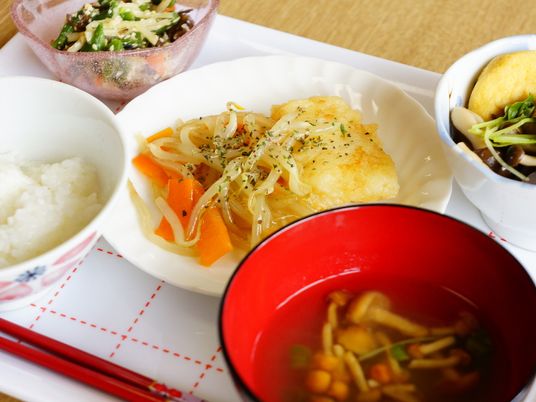 彩り豊かな和定食