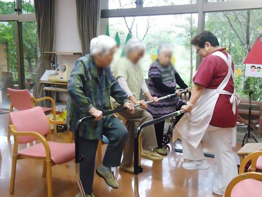 機能訓練の様子