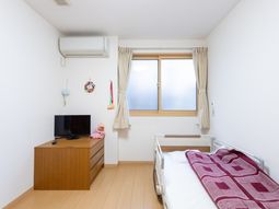 自然光が入る居室