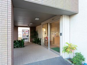 設備が充実したエントランス