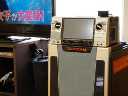 カラオケ設備のある部屋