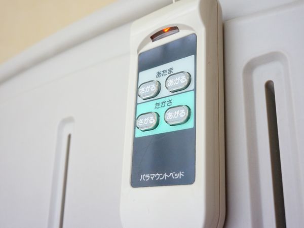 呼び出しボタンのクローズアップ