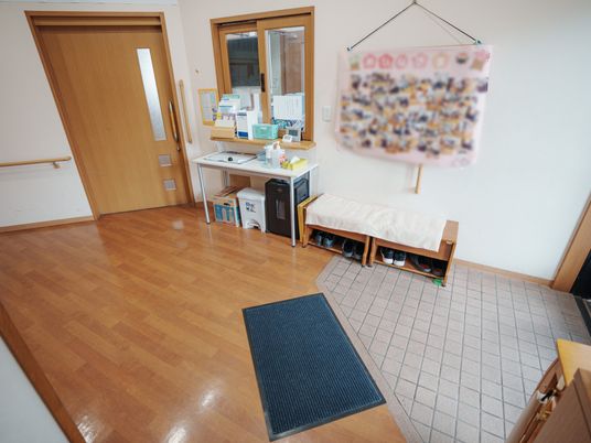 居心地の良い受付エリア