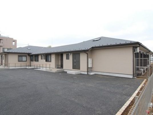平屋の建物外観  
