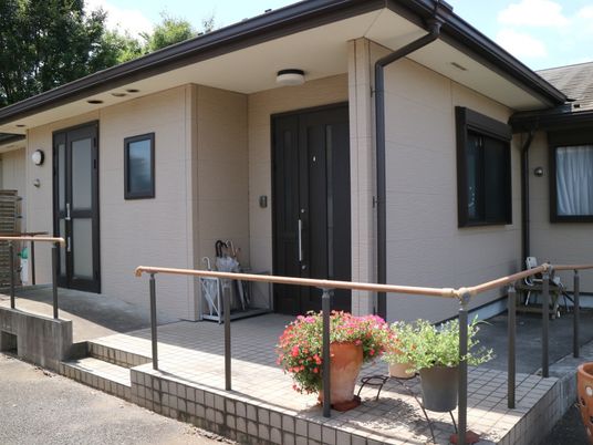 居室の入口の外観