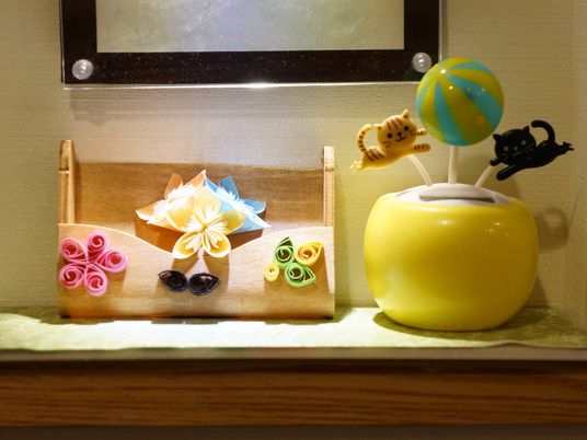 手工芸の飾り物置場