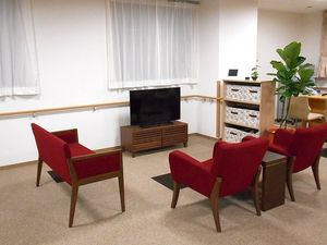 テレビのある談話室  
