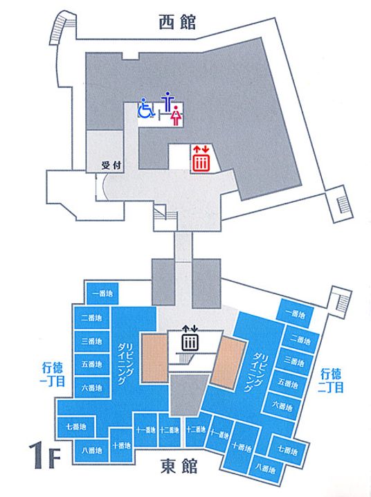 明瞭な案内図