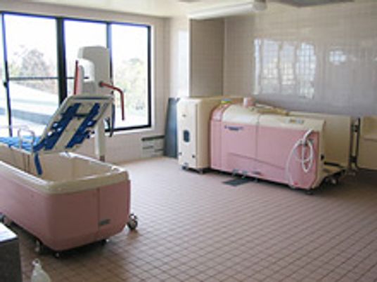 設備が整った浴室