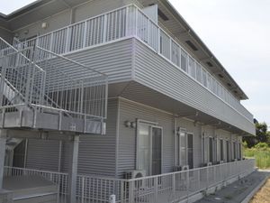 2階建ての外観