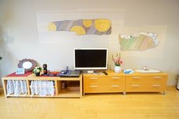 居室のテレビとインテリア