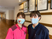 スタッフ２人の廊下