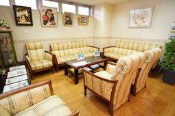 快適な休憩室の一角