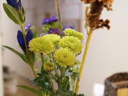 カラフルな花のアレンジメント