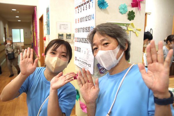 スタッフの活動エリア  