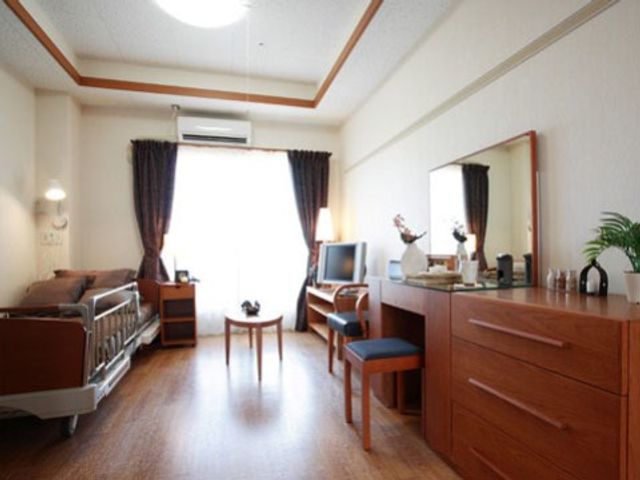 居心地の良い居室の光景 居室 天井の高いゆとりのある居室です。窓からの自然光が入り、快適な毎日をサポートします。