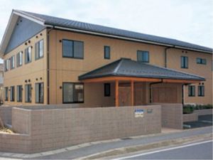 木造の建物の外観