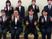 スーツ姿の学生集合  