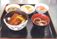 彩り豊かな食事の例