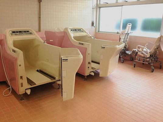 機械浴の部屋
