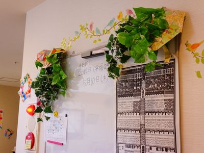装飾付き掲示板