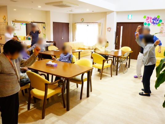 活動的な共有スペース