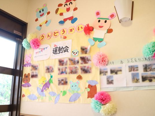 壁面デコレーション活動