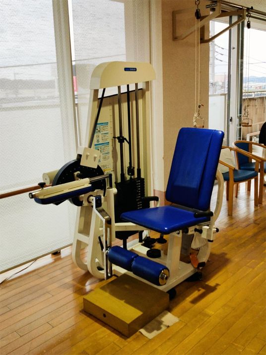 機能訓練機器の室内