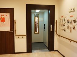 廊下の明るい空間