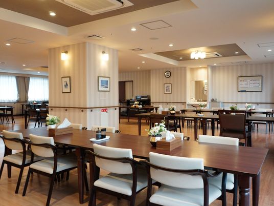 広々とした快適食堂