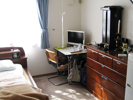 整いつつある居室