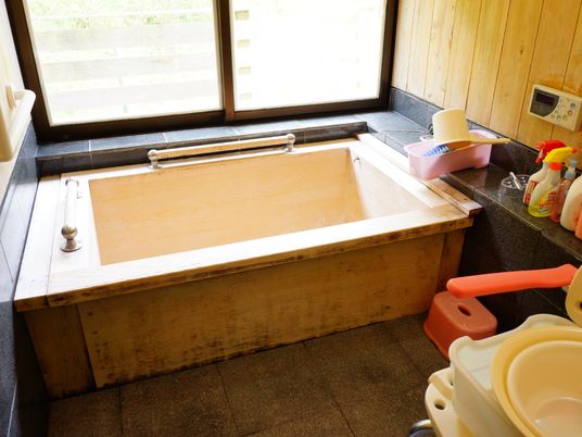 木製バリアフリー浴室