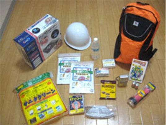 非常用品一式のセット