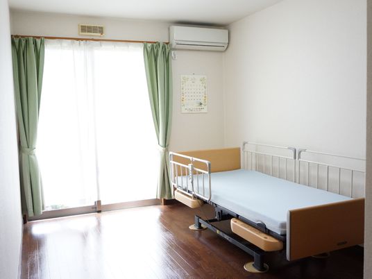 清潔な居室の一角