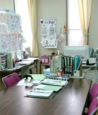 アットホームな雰囲気の部屋  