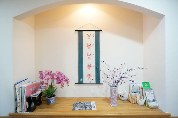 和風の飾り棚